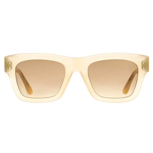 Isabel Marant Rectangular Sunglasses IM0072S 40GEG Transaparent Beige 51mm - Picture 2 of 2